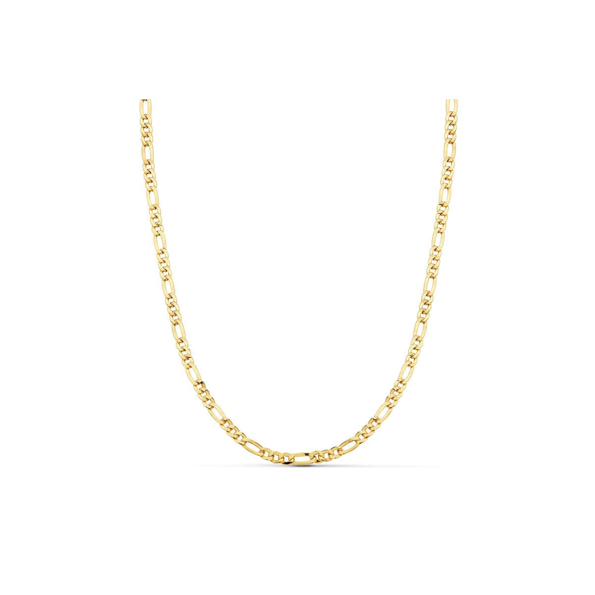 18K CADENA ORO AMARILLO CARTIER 60CM HUECA 3.5 MM