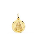 18K MEDALLA ORO AMARILLO NUESTRA SEÑORA DE LA CANDELARIA TALLADA 16 MM 18K MEDALLA ORO AMARILLO NUESTRA SEÑORA DE LA CANDELARIA TALLADA 16 MM