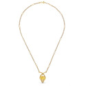 18K GARGANTILLA ORO AMARILLO ENAMORADOS 48 CM 18K GARGANTILLA ORO AMARILLO ENAMORADOS 48 CM