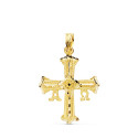 18K CRUZ ORO AMARILLO DE COVADONGA O VICTORIA PEQUEÑA 24X19 MM 18K CRUZ ORO AMARILLO DE COVADONGA O VICTORIA PEQUEÑA 24X19 MM