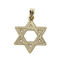 18K COLGANTE ORO AMARILLO ESTRELLA DE DAVID 22 MM TALLADA 18K COLGANTE ORO AMARILLO ESTRELLA DE DAVID 22 MM TALLADA