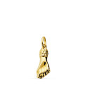 18K COLGANTE AMULETO ORO AMARILLO HIGA PUÑO MANO PEQUEÑA 13 X 4 MM 18K COLGANTE AMULETO ORO AMARILLO HIGA PUÑO MANO PEQUEÑA 13 X 4 MM