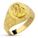 18K SELLO ORO AMARILLO HUECO VIRGEN DE LA ESTRELLA OVAL. ANCHO: 13 MM 18K SELLO ORO AMARILLO HUECO VIRGEN DE LA ESTRELLA OVAL. ANCHO: 13 MM