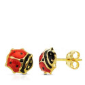 9K PENDIENTES ORO AMARILLO MARIQUITA ESMALTE 7X7 MM. CIERRE PRESION(MINIMO 3 PARES) 9K PENDIENTES ORO AMARILLO MARIQUITA ESMALTE 7X7 MM. CIERRE PRESION(MINIMO 3 PARES)
