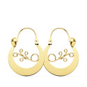 9K PENDIENTES ARO CRIOLLAS ORO AMARILLO CANARIA 24X20 MM CIERRE GANCHO 9K PENDIENTES ARO CRIOLLAS ORO AMARILLO CANARIA 24X20 MM CIERRE GANCHO