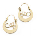 9K CRIOLLAS ORO AMARILLO CANARIA 29X24 MM 9K CRIOLLAS ORO AMARILLO CANARIA 29X24 MM