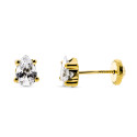 9K PENDIENTES ORO AMARILLO GARRAS TALLA LAGRIMA 6X4 MM CIERRE TUERCA 9K PENDIENTES ORO AMARILLO GARRAS TALLA LAGRIMA 6X4 MM CIERRE TUERCA