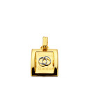 9K COLGANTE ORO AMARILLO BICOLOR SIEMPRE UNIDOS 19X15 MM 9K COLGANTE ORO AMARILLO BICOLOR SIEMPRE UNIDOS 19X15 MM