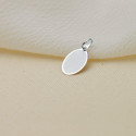 9K MEDALLA ORO AMARILLO ORO BLANCO ANGELITO BURLON 17X10 MM