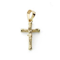 9K CRUZ ORO AMARILLO CRISTO 19X10X1.5 MM 9K CRUZ ORO AMARILLO CRISTO 19X10X1.5 MM