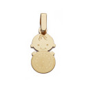 9K COLGANTE ORO AMARILLO NIÑO RELOJ 19X10 MM 9K COLGANTE ORO AMARILLO NIÑO RELOJ 19X10 MM