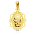 9K MEDALLA ORO AMARILLO VIRGEN NIÑA 20X14 MM 9K MEDALLA ORO AMARILLO VIRGEN NIÑA 20X14 MM