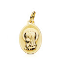 9K MEDALLA ORO AMARILLO VIRGEN NIÑA OVAL. 17X10 MM 9K MEDALLA ORO AMARILLO VIRGEN NIÑA OVAL. 17X10 MM