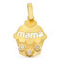 9K COLGANTE ORO AMAIRLLO CON CIRCONITA MAMA MAGDALENA 19 X 15 MM 9K COLGANTE ORO AMAIRLLO CON CIRCONITA MAMA MAGDALENA 19 X 15 MM