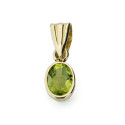 9K COLGANTE ORO AMARILLO OLIVINA OVAL 0,47 CTS. MEDIDA: 6X4 MM 9K COLGANTE ORO AMARILLO OLIVINA OVAL 0,47 CTS. MEDIDA: 6X4 MM