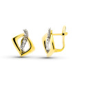 9K PENDIENTES ORO BICOLOR COMUNION CIRCONITA 15X11 MM CIERRE CATALAN 9K PENDIENTES ORO BICOLOR COMUNION CIRCONITA 15X11 MM CIERRE CATALAN