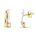 9K PENDIENTES BICOLOR 15X5 MM CIERRE PRESION 9K PENDIENTES BICOLOR 15X5 MM CIERRE PRESION