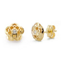 9K PENDIENTES ORO AMARILLO FLOR 7X7 MM CIERRE PRESION 9K PENDIENTES ORO AMARILLO FLOR 7X7 MM CIERRE PRESION