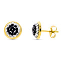 9K PENDIENTES ORO AMARILLO CON CIRCONITA 8 MM CIERRE PRESION 9K PENDIENTES ORO AMARILLO CON CIRCONITA 8 MM CIERRE PRESION