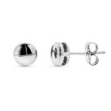 9K PENDIENTES ORO BLANCO CHATON LISO REDONDO 5.5 MM CIERRE PRESION 9K PENDIENTES ORO BLANCO CHATON LISO REDONDO 5.5 MM CIERRE PRESION