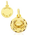 9K HOROSCOPO ORO AMARILLO 13 MM CANCER 9K HOROSCOPO ORO AMARILLO 13 MM CANCER