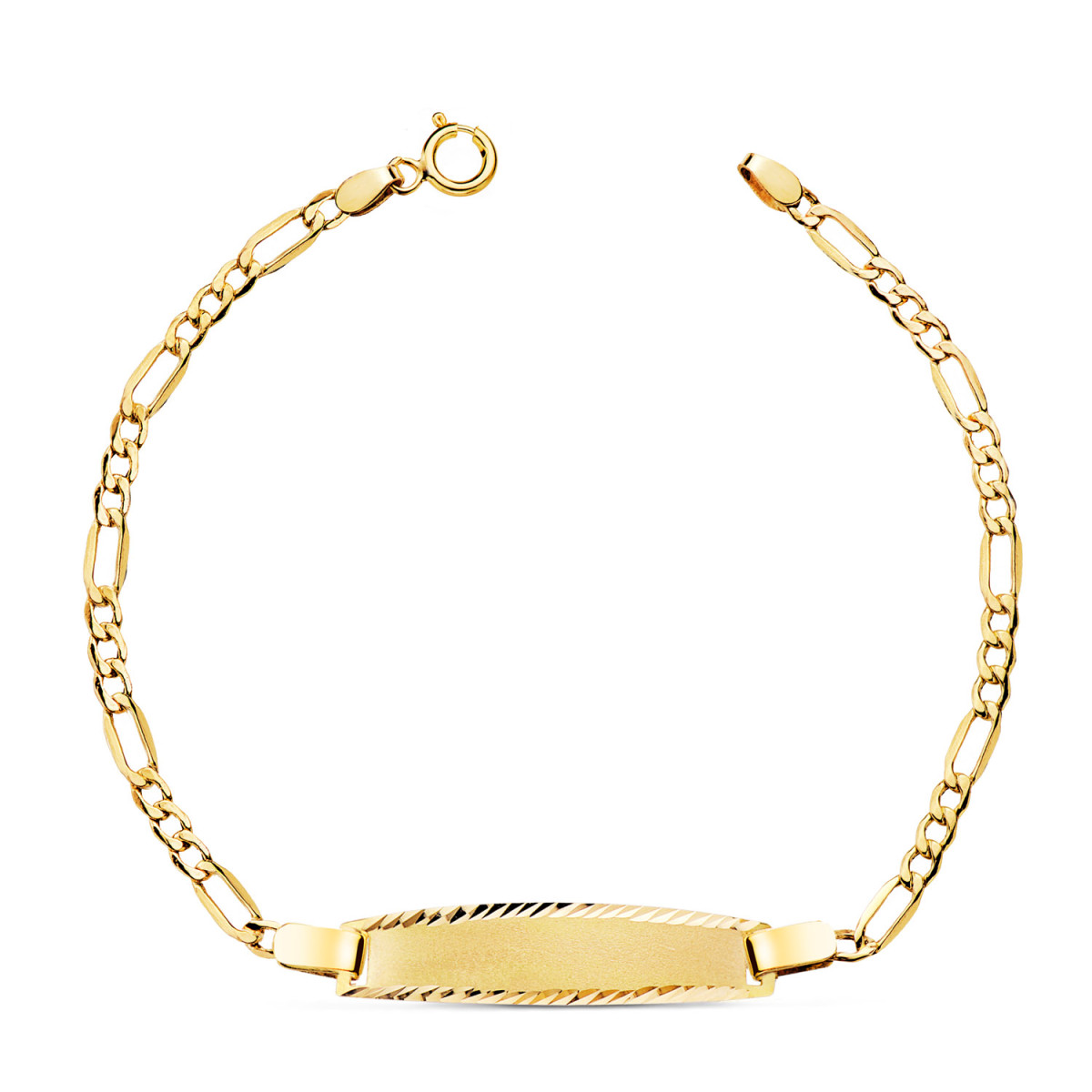 9K ESCLAVA ORO AMARILLO CARTIER 3X1 HUECA. ANCHO: 2,5 MM. CHAPA: 28X6MM. LARGO 17 CM