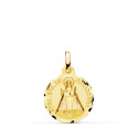 9K MEDALLA ORO AMARILLO DE LA VIRGEN DE COVADONGA 18 MM TALLADA 9K MEDALLA ORO AMARILLO DE LA VIRGEN DE COVADONGA 18 MM TALLADA