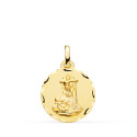 9K MEDALLA ORO AMARILLO VIRGEN DE LAS ANGUSTIAS TALLADA 18 MM 9K MEDALLA ORO AMARILLO VIRGEN DE LAS ANGUSTIAS TALLADA 18 MM