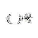 9K PENDIENTES ORO BLANCO LUNA DIAMANTES 0.05 CTS SI-H 7X3 MM PRESION 9K PENDIENTES ORO BLANCO LUNA DIAMANTES 0.05 CTS SI-H 7X3 MM PRESION