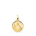 9K MEDALLA ORO AMARILLO SAN VICENTE FERRER BISEL 14 MM 9K MEDALLA ORO AMARILLO SAN VICENTE FERRER BISEL 14 MM