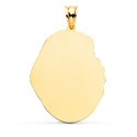 9K MEDALLA ORO AMARILLO ESPERANZA DE TRIANA SILUETA TALLADA 28X20 MM 9K MEDALLA ORO AMARILLO ESPERANZA DE TRIANA SILUETA TALLADA 28X20 MM