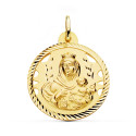 9K ESCAPULARIO ORO AMARILLO HELICE CALADO VIRGEN CARMEN Y CORAZON DE JESUS 28 MM 9K ESCAPULARIO ORO AMARILLO HELICE CALADO VIRGEN CARMEN Y CORAZON DE JESUS 28 MM