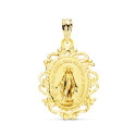 9K MEDALLA ORO AMARILLO VIRGEN DE LA MILAGROSA CERCO EN ESPAÑOL 23X16 MM 1.15GR 9K MEDALLA ORO AMARILLO VIRGEN DE LA MILAGROSA CERCO EN ESPAÑOL 23X16 MM 1.15GR