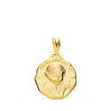 9K MEDALLA ORO AMARILLO ANGEL QUERUBIN 15 MM 9K MEDALLA ORO AMARILLO ANGEL QUERUBIN 15 MM