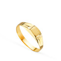18K SELLO ORO AMARILLO HUECO BEBE O MEÑIQUE RECTANGULAR. ZONA GRABADO 5X4 MM 18K SELLO ORO AMARILLO HUECO BEBE O MEÑIQUE RECTANGULAR. ZONA GRABADO 5X4 MM