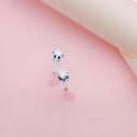 18K PENDIENTES ORO BLANCO CON DIAMANTES LABORATORIO 0,30 QTES. G-VS2. CIERRE PRESION 18K PENDIENTES ORO BLANCO CON DIAMANTES LABORATORIO 0,30 QTES. G-VS2. CIERRE PRESION