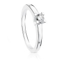 18K SOLITARIO ORO BLANCO DIAMANTE NATURAL TALLA BRILLANTE 0.200 QTS. SI-H 18K SOLITARIO ORO BLANCO DIAMANTE NATURAL TALLA BRILLANTE 0.200 QTS. SI-H