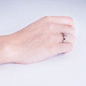 18K SOLITARIO ORO BLANCO DIAMANTE NATURAL TALLA BRILLANTE 0.200 QTS. SI-H 18K SOLITARIO ORO BLANCO DIAMANTE NATURAL TALLA BRILLANTE 0.200 QTS. SI-H