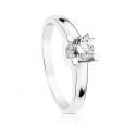 18K SOLITARIO ORO BLANCO DIAMANTE NATURAL TALLA BRILLANTE 0.300 QTS. SI-H 18K SOLITARIO ORO BLANCO DIAMANTE NATURAL TALLA BRILLANTE 0.300 QTS. SI-H