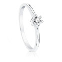18K SOLITARIO DIAMANTE NATURAL TALLA BRILLANTE ORO BLANCO 0.100 QTS. SI-H 18K SOLITARIO DIAMANTE NATURAL TALLA BRILLANTE ORO BLANCO 0.100 QTS. SI-H