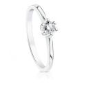 18K SOLITARIO DIAMANTE NATURAL TALLA BRILLANTE ORO BLANCO 0.150 QTS. SI-H 18K SOLITARIO DIAMANTE NATURAL TALLA BRILLANTE ORO BLANCO 0.150 QTS. SI-H