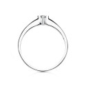 18K SOLITARIO DIAMANTE NATURAL TALLA BRILLANTE ORO BLANCO 0.100 QTS. SI-H 18K SOLITARIO DIAMANTE NATURAL TALLA BRILLANTE ORO BLANCO 0.100 QTS. SI-H