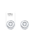18K PENDIENTES CHATON ORO BLANCO DIAMANTES LABORATORIO 0,200 QTS VS2-G. MEDIDA: 6,5 X 6,5 MM. CIERRE PRESION 18K PENDIENTES CHATON ORO BLANCO DIAMANTES LABORATORIO 0,200 QTS VS2-G. MEDIDA: 6,5 X 6,5 MM. CIERRE PRESION