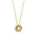 18K GARGANTILLA ORO AMARILLO CHATON 5,5 MM DIAMANTE LABORATORIO 1,70MM 0,020 QTS. G-VS2. CADENA 42CM 18K GARGANTILLA ORO AMARILLO CHATON 5,5 MM DIAMANTE LABORATORIO 1,70MM 0,020 QTS. G-VS2. CADENA 42CM