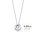 18K GARGANTILLA ORO BLANCO CHATON 4,85 MM DIAMANTE LABORATORIO 1,50MM 0,015 QTS. G-VS2 CADENA 42CM 18K GARGANTILLA ORO BLANCO CHATON 4,85 MM DIAMANTE LABORATORIO 1,50MM 0,015 QTS. G-VS2 CADENA 42CM