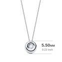 18K GARGANTILLA ORO BLANCO CHATON 5,5 MM DIAMANTE LABORATORIO 1,70MM 0,020 QTS. G-VS2. CADENA 42CM 18K GARGANTILLA ORO BLANCO CHATON 5,5 MM DIAMANTE LABORATORIO 1,70MM 0,020 QTS. G-VS2. CADENA 42CM