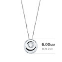 18K GARGANTILLA ORO BLANCO CHATON 6 MM DIAMANTE LABORATORIO 2,20MM 0,050 QTS. G-VS2. CADENA 42CM 18K GARGANTILLA ORO BLANCO CHATON 6 MM DIAMANTE LABORATORIO 2,20MM 0,050 QTS. G-VS2. CADENA 42CM