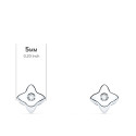 18K PENDIENTES ORO BLANCO ESTRELLA DIAMANTES LABORATORIO 0,030 QT VS2-G. MEDIDA: 5X5 MM. CIERRE PRESION 18K PENDIENTES ORO BLANCO ESTRELLA DIAMANTES LABORATORIO 0,030 QT VS2-G. MEDIDA: 5X5 MM. CIERRE PRESION