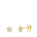 18K PENDIENTES ORO AMARILLO ESTRELLAS CON DIAMANTES LABORATORIO 0,06 QTS VS2-G. MEDIDA: 4X4 MM. CIERRE TUERCA 18K PENDIENTES ORO AMARILLO ESTRELLAS CON DIAMANTES LABORATORIO 0,06 QTS VS2-G. MEDIDA: 4X4 MM. CIERRE TUERCA