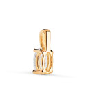 18K COLGANTE ORO AMARILLO DIAMANTE LABORATORIO TALLA OVAL 6 X 4MM 0,426 QTES. G-VS1. MEDIDA: 10X4 MM 18K COLGANTE ORO AMARILLO DIAMANTE LABORATORIO TALLA OVAL 6 X 4MM 0,426 QTES. G-VS1. MEDIDA: 10X4 MM